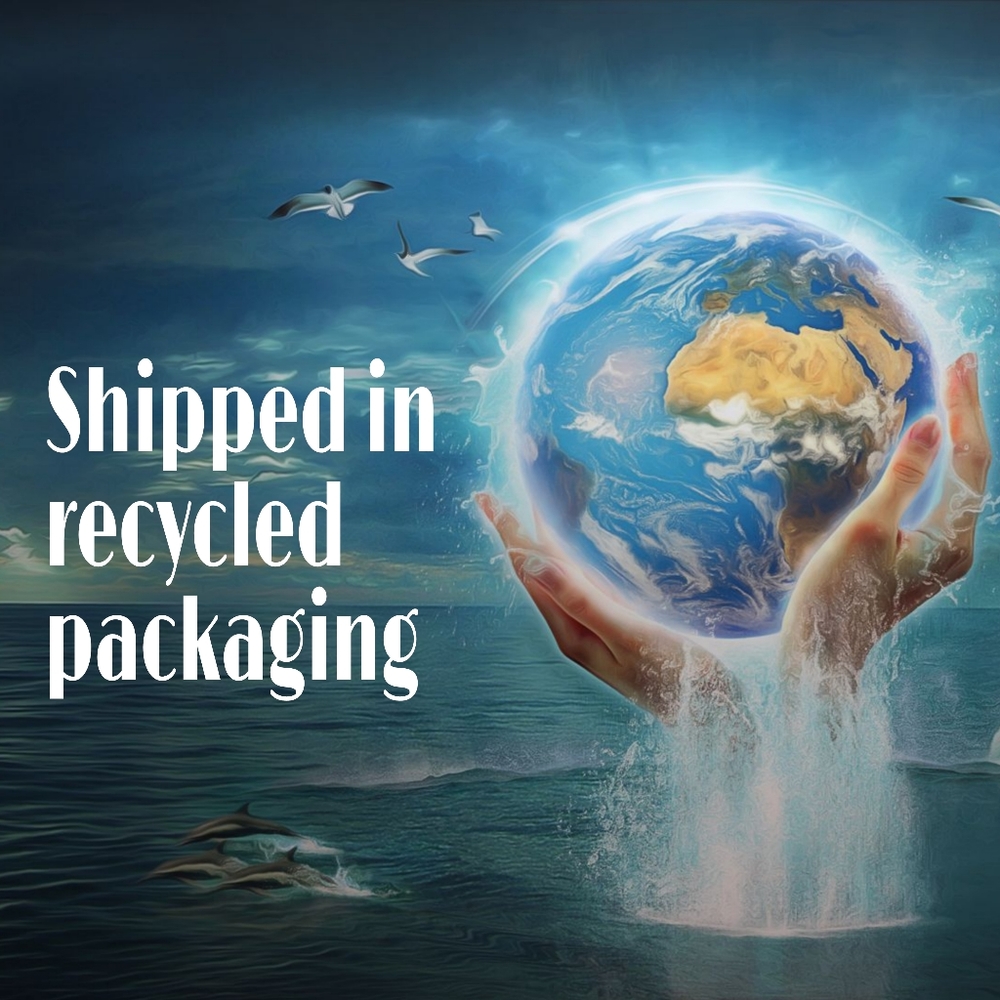 ITEMS SHIPPED IN RECYCLED PACKAGING 📦